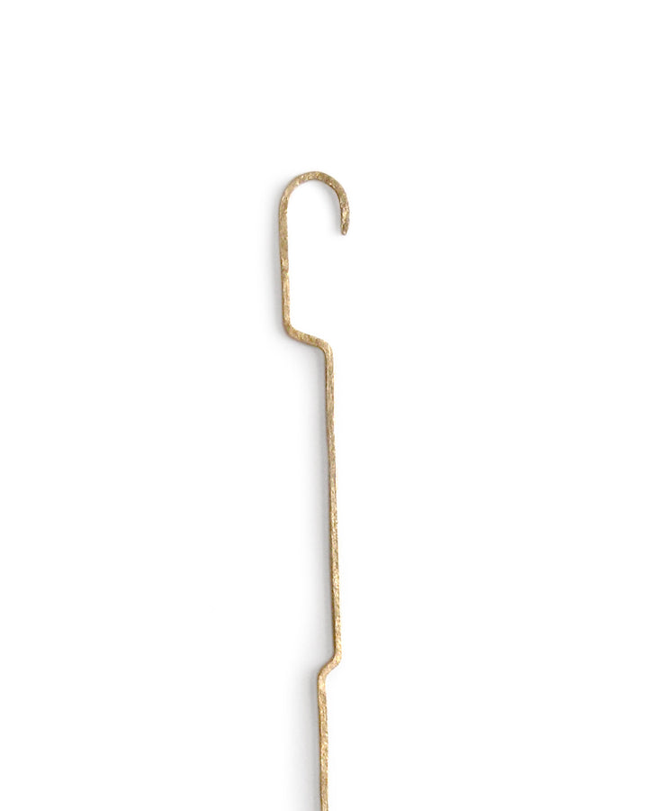 Brass Line Tea Needle - Hook C