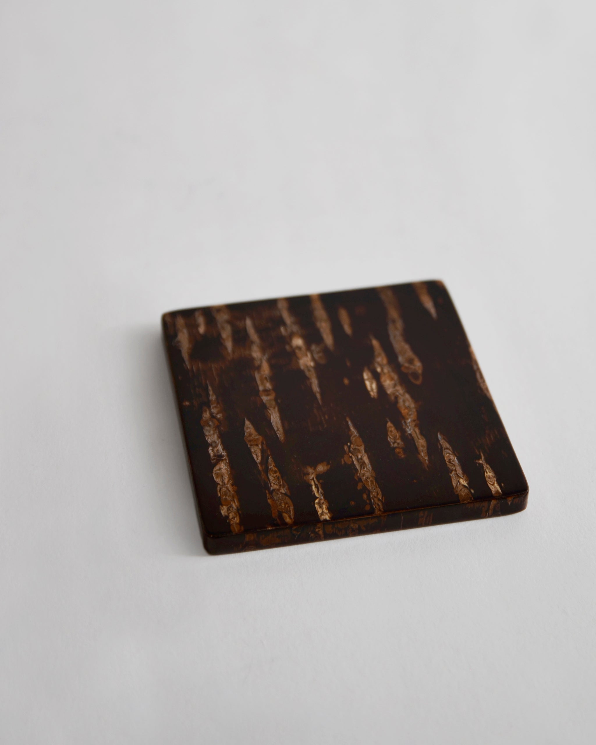 Cherry Bark Coaster