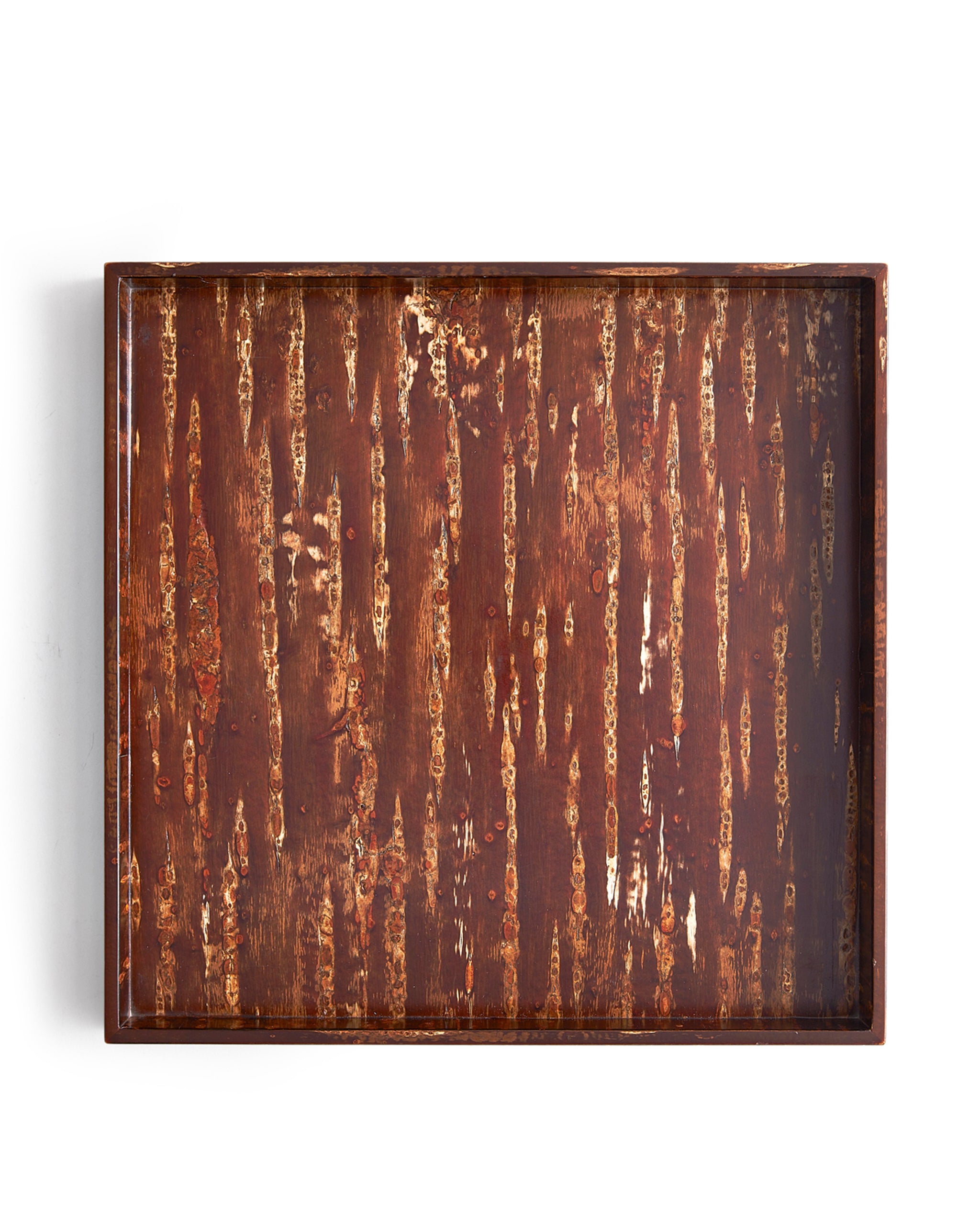 Cherry Bark Tray - Square