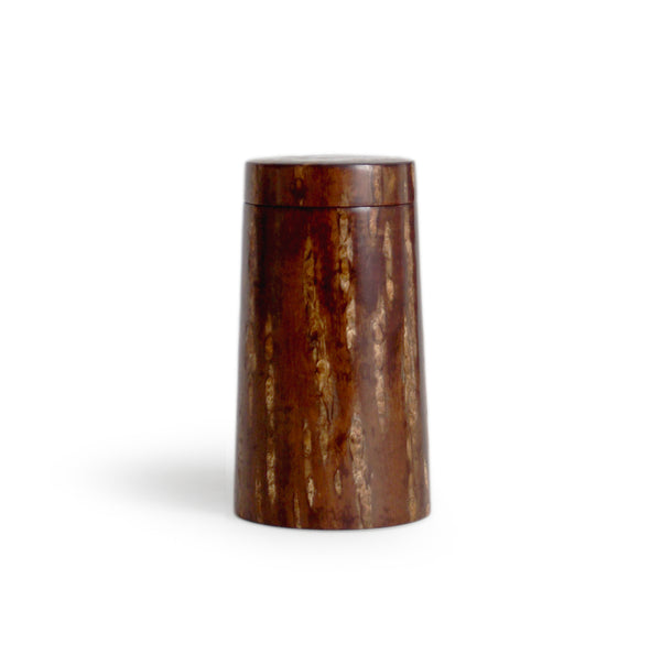 Coffee Canister - Smooth Cherry Bark