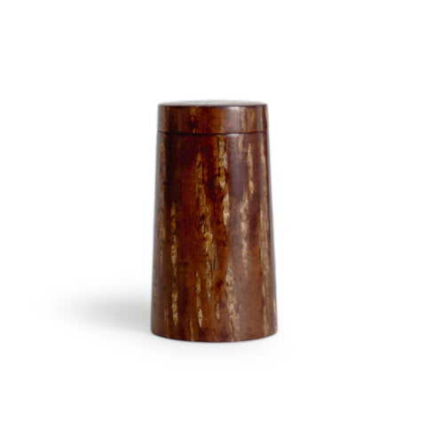 Coffee Canister - Smooth Cherry Bark