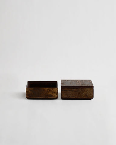Raw Cherry Bark Tiered Storage Box