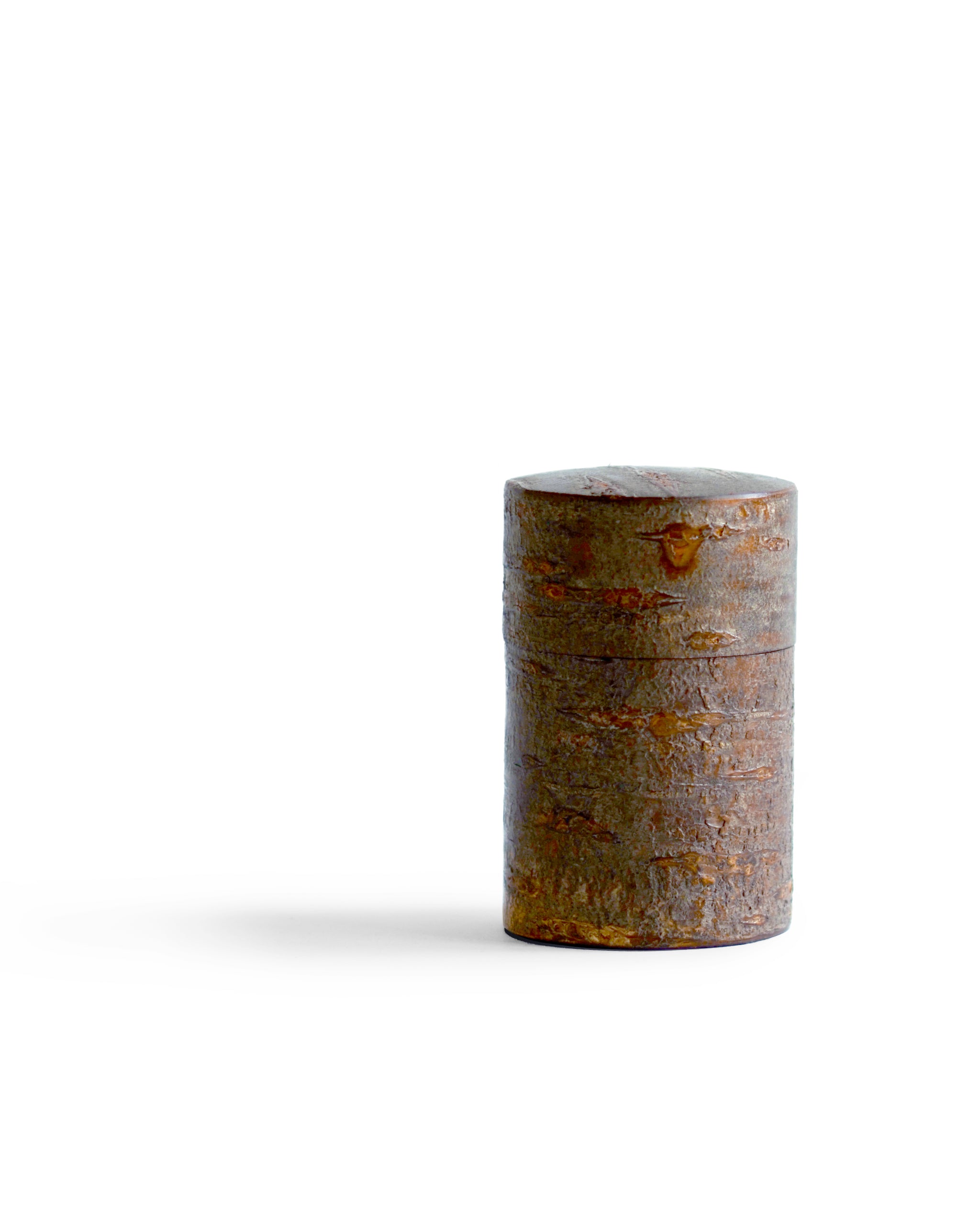 Raw Cherry Bark Tea Canister - Narrow