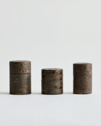 Raw Cherry Bark Tea Canister - Tall