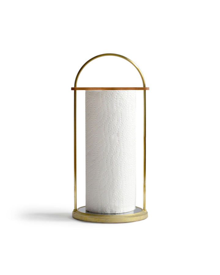 Paper Towel Holder Solid Brass Standing Paper Towel Holder 