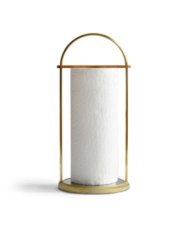Brass Paper Towel Holder - Large