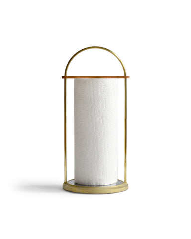 Brass Paper Towel Holder - Small