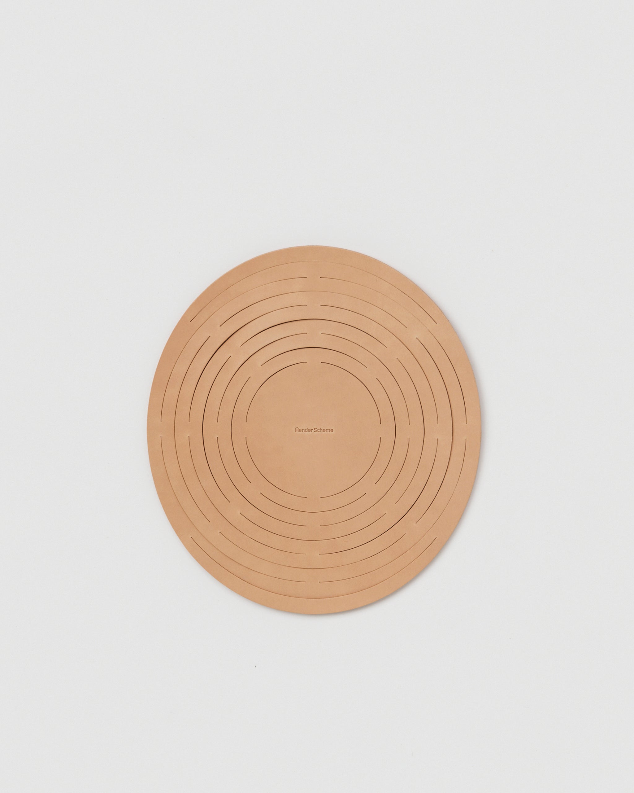 Wine holder by Hender Scheme with a gray background