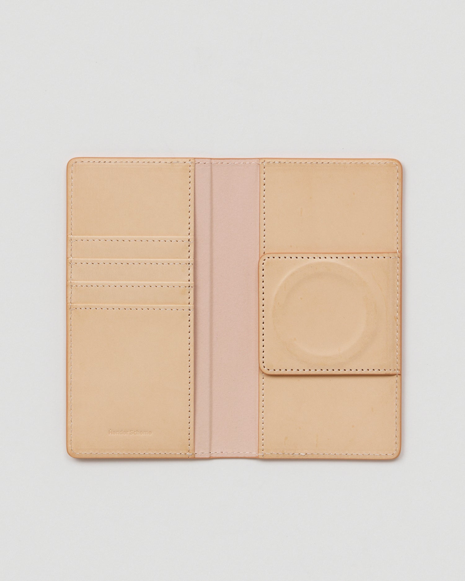Open iPhone Case by Hender Scheme on a gray background