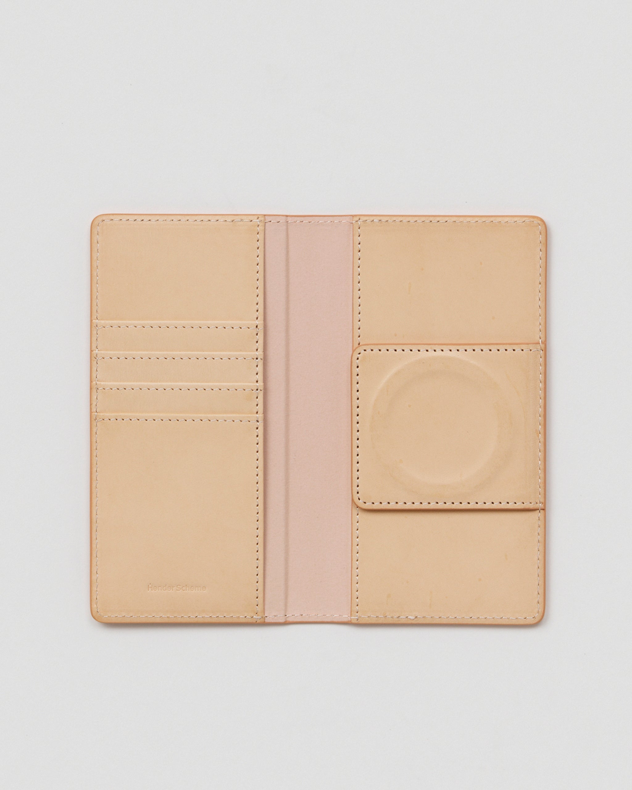 Open iPhone Case by Hender Scheme on a gray background