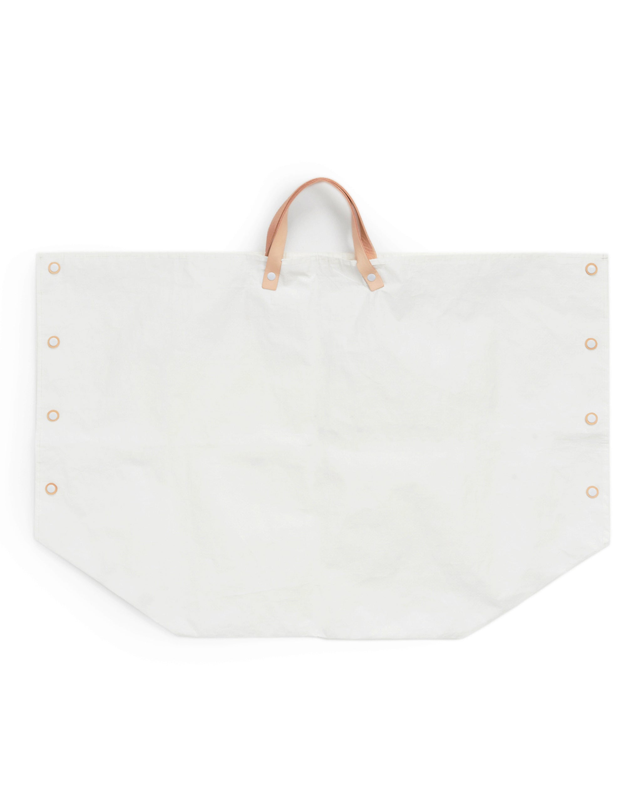 Silhouetted hender scheme picnic bag for family against white background.