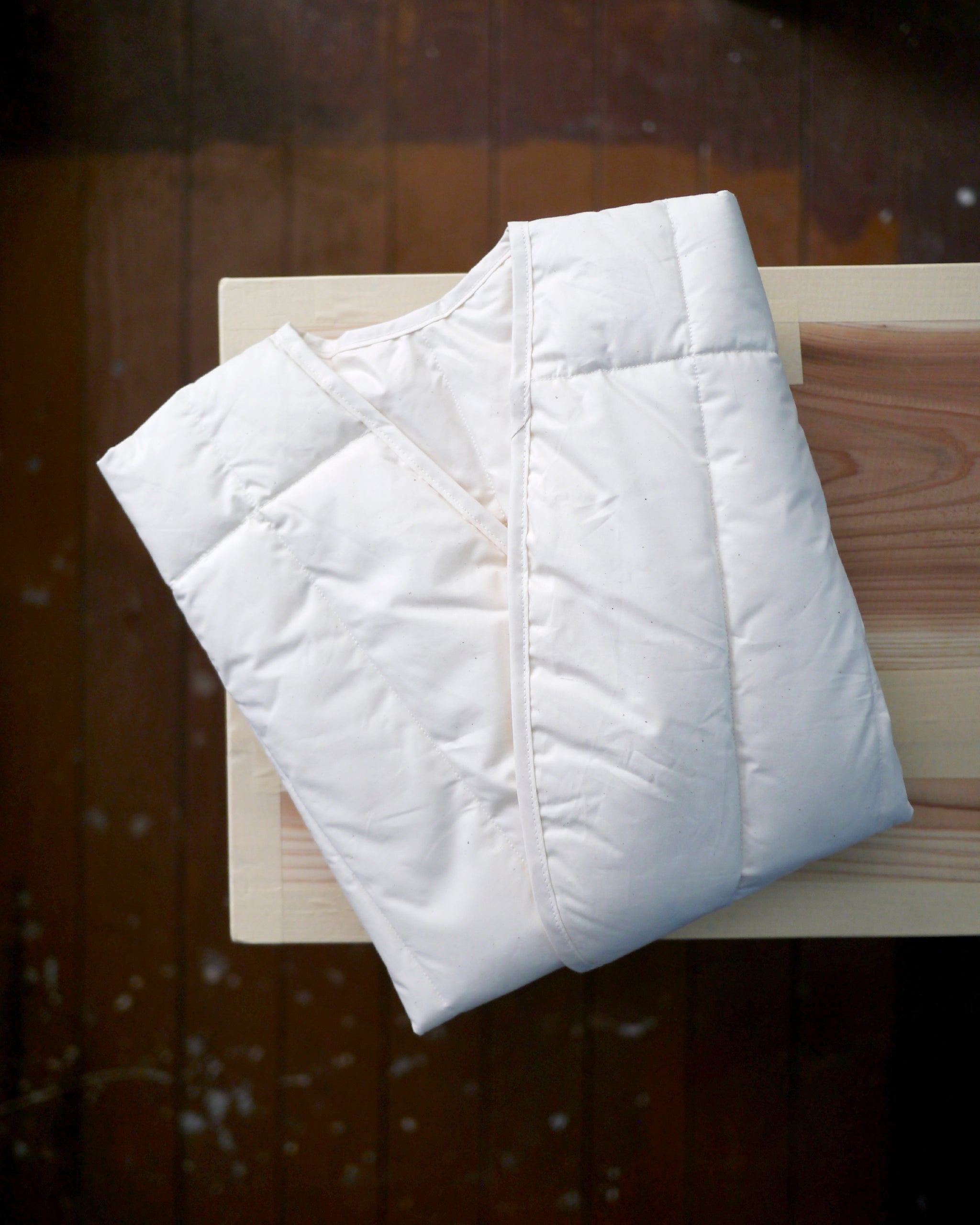 Down Feather Vest Short