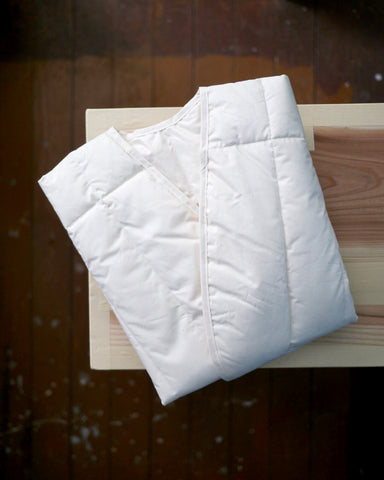 Down Feather Vest Short