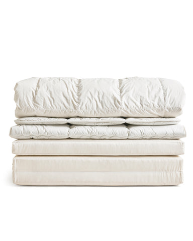 Futon Bundle - Semi-Double: Floor Pad, Mattress Pad, Duvet