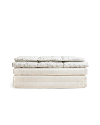 Futon Bundle - Single: Floor Pad, Mattress Pad