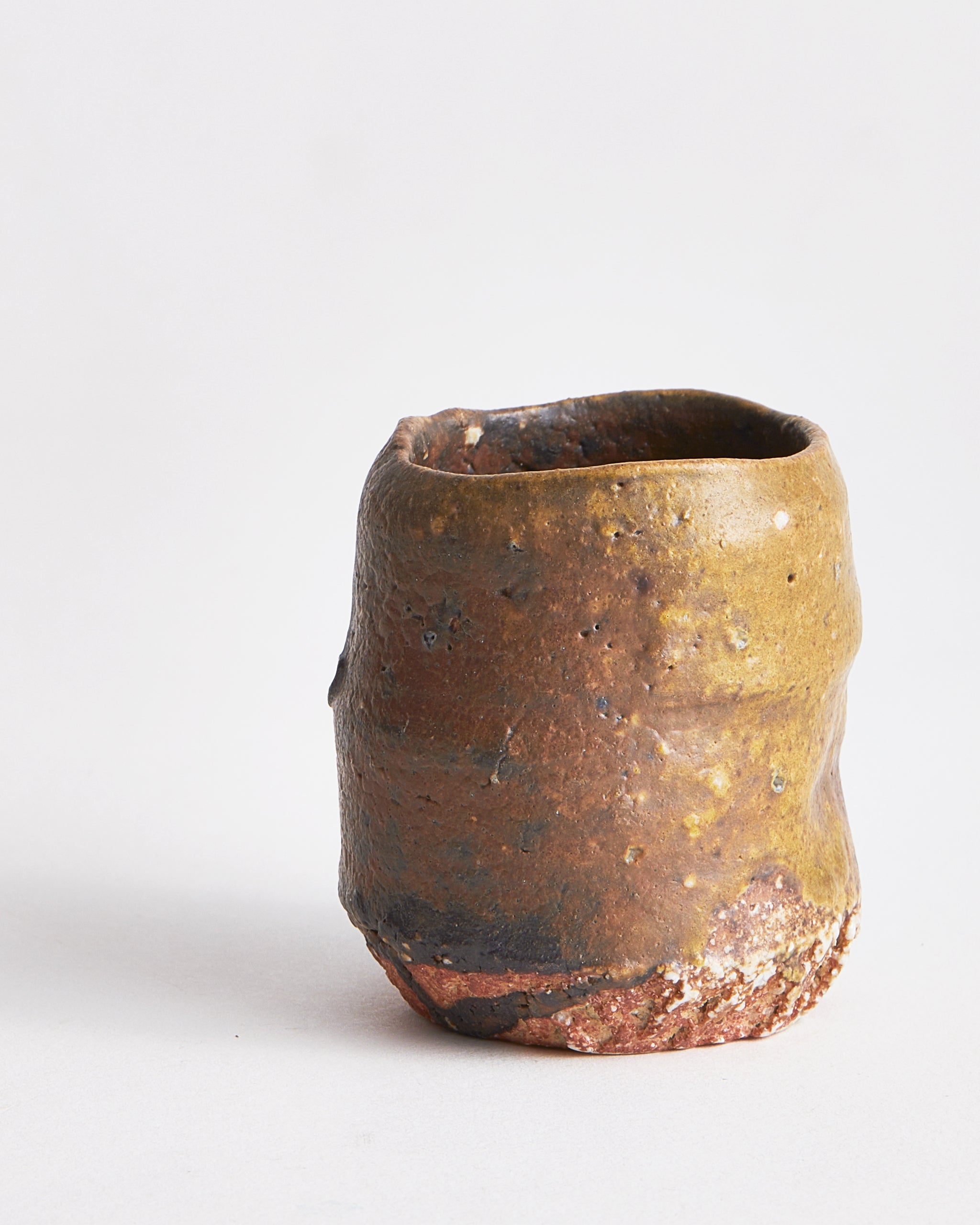 Anagama No.34 - Ochre Cup (OUT OF STOCK)