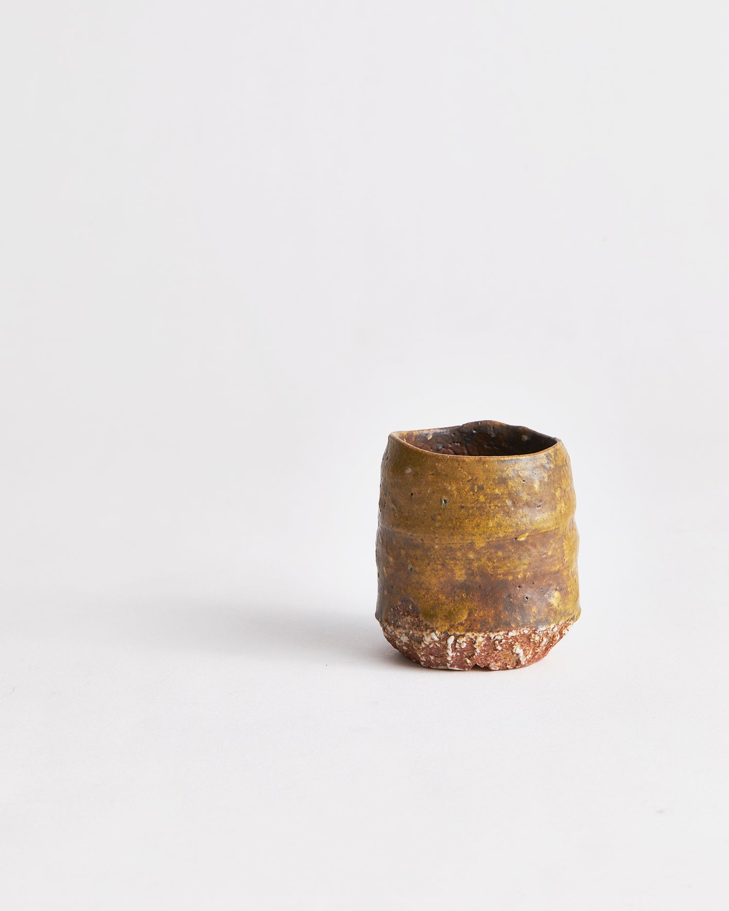 Anagama No.34 - Ochre Cup (OUT OF STOCK)