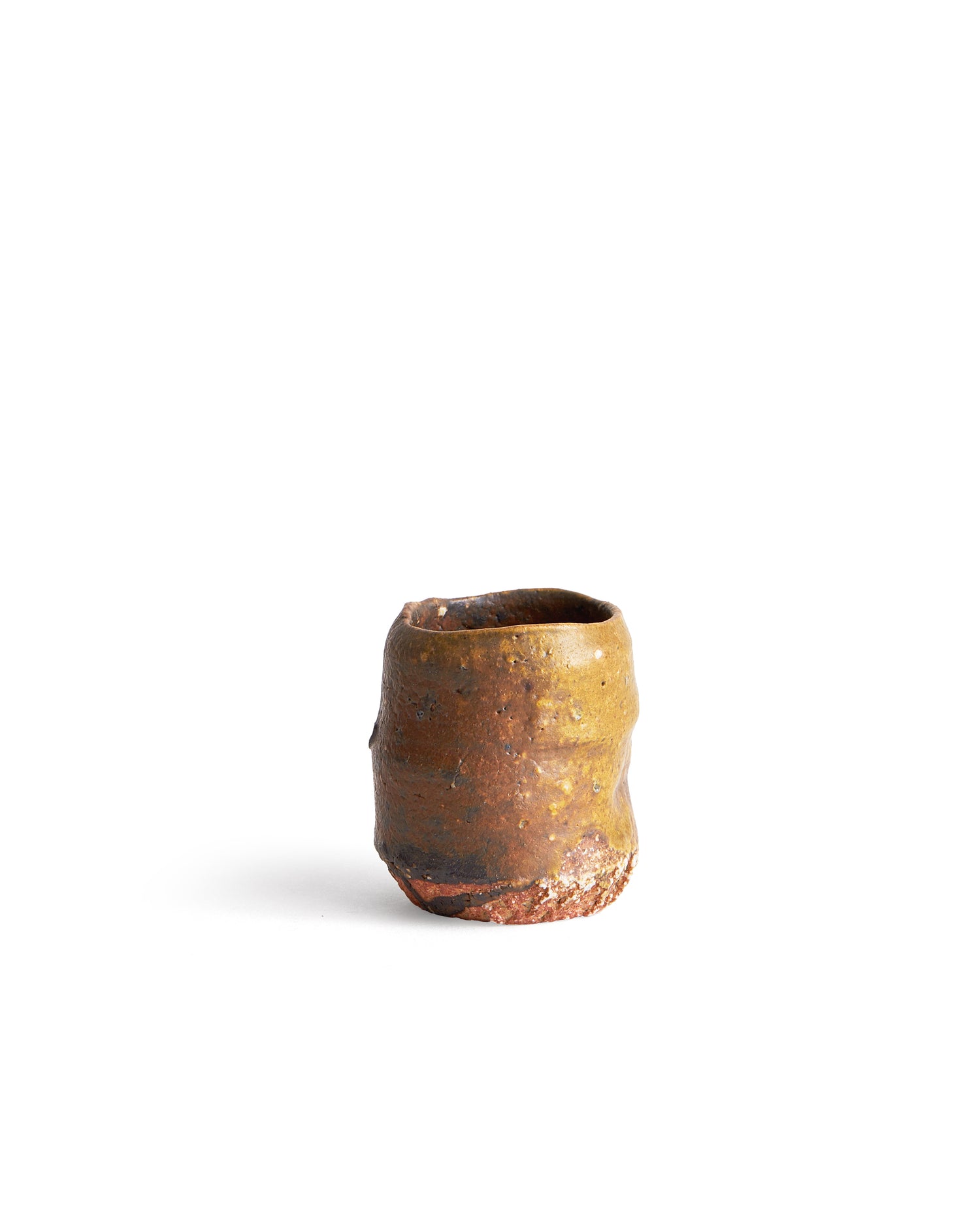 Anagama No.34 - Ochre Cup (OUT OF STOCK)