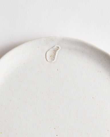 White Shell Plate