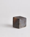 Anagama No.19 - Black Cube Vase