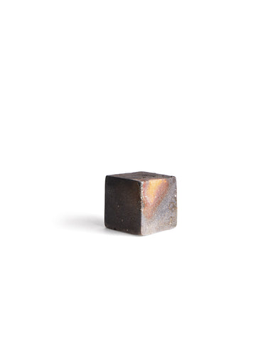 Anagama No.19 - Black Cube Vase (OUT OF STOCK)