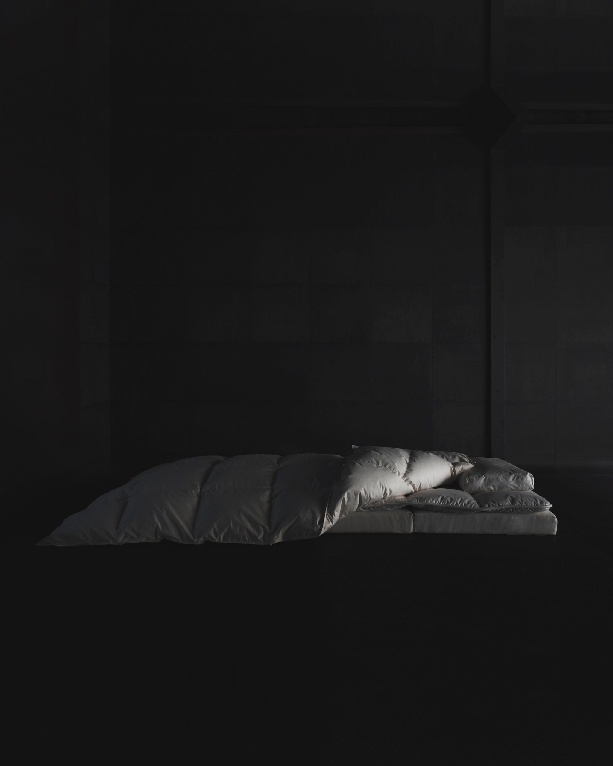 Bedding by iwata with black background