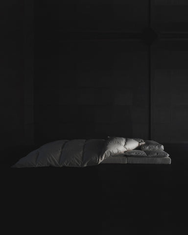 Bedding by iwata with black background