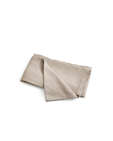 Unbleached Linen Sheets - Flat Sheet - Semi-Double