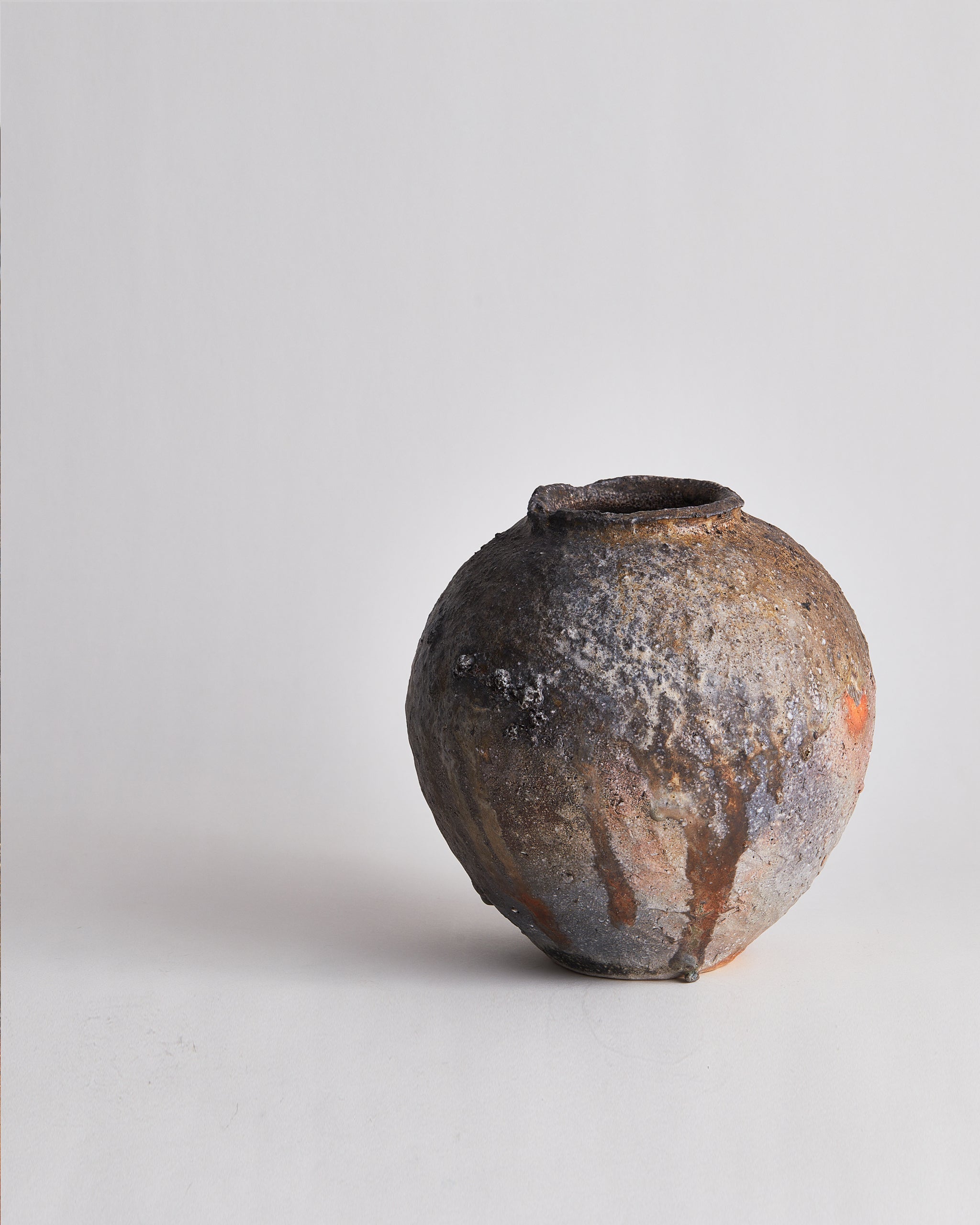 Anagama No. 2 - Large Heishi Vase (OUT OF STOCK)