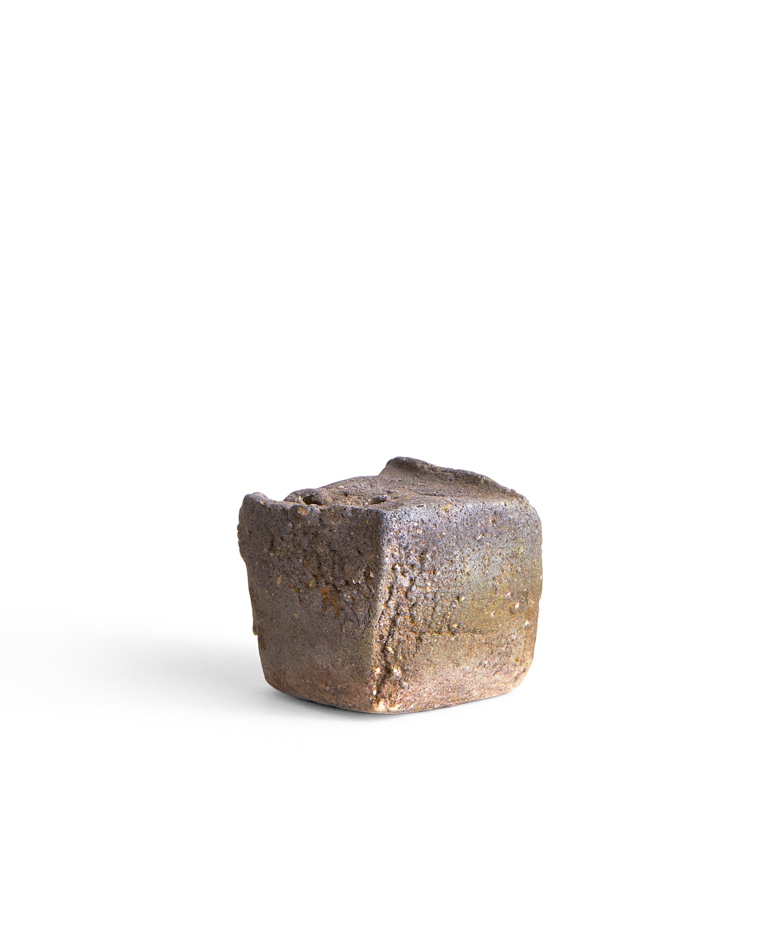 Anagama No.21 - Cube Vase