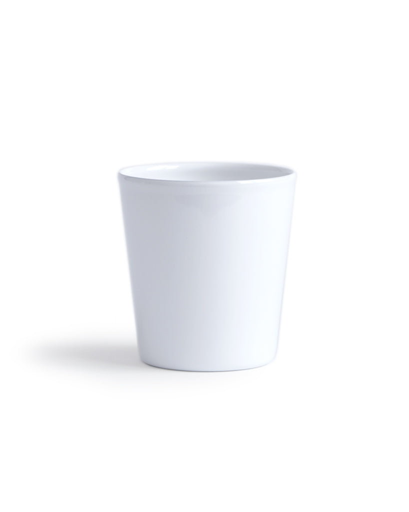 White Kaico Enamel Cup