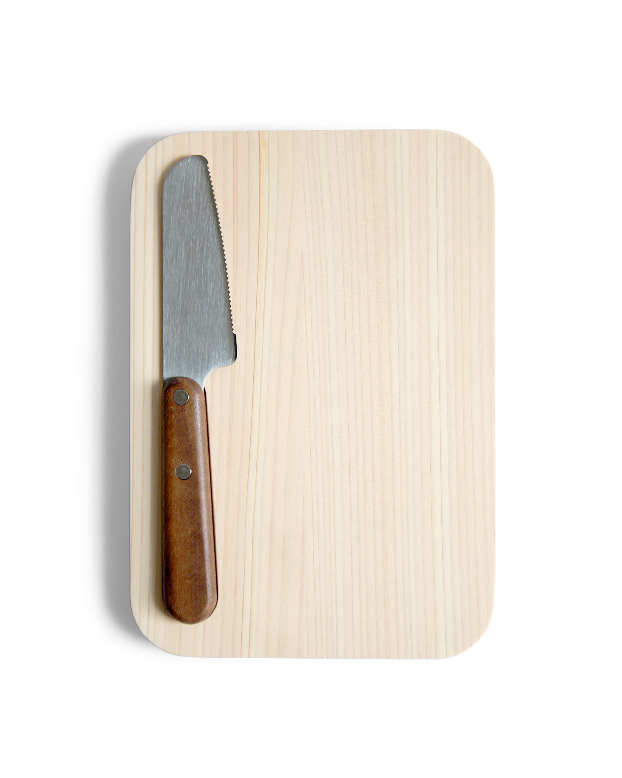 Table Knife and Cutting Board