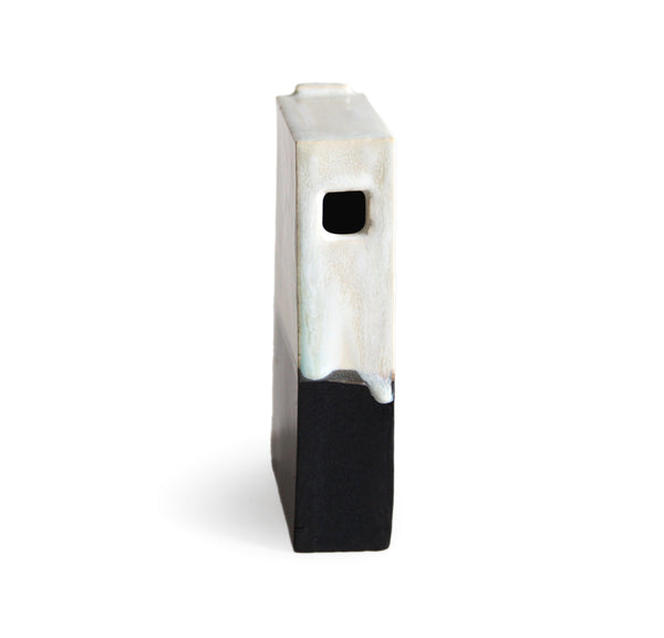 Black and White Hanging Vase