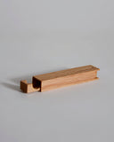White Oak Wooden Toothpick Case by Nalata Nalata and Tanno on  gray background