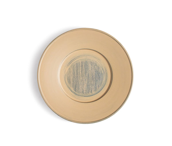 White Urushi Rim Plate - Small