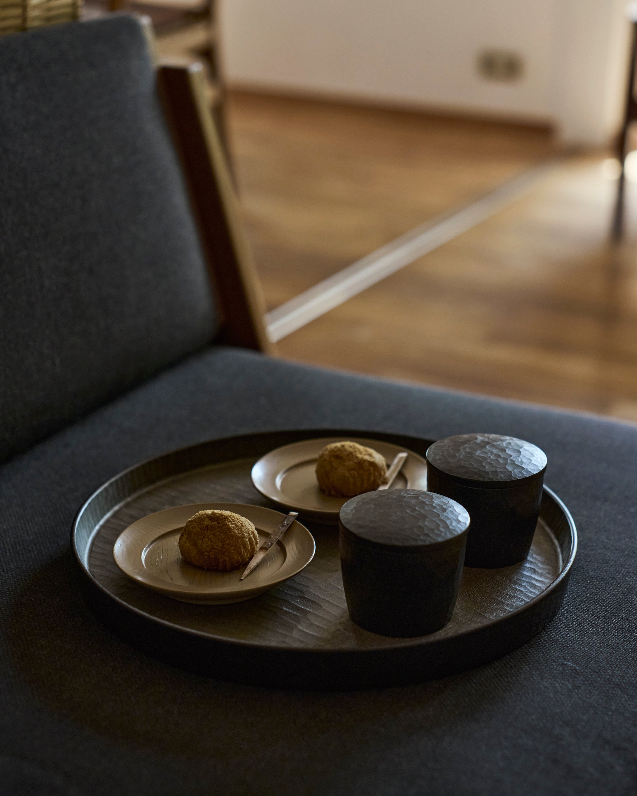 Usuzumi Round Deep Tray - 360 x 34mm (OUT OF STOCK)