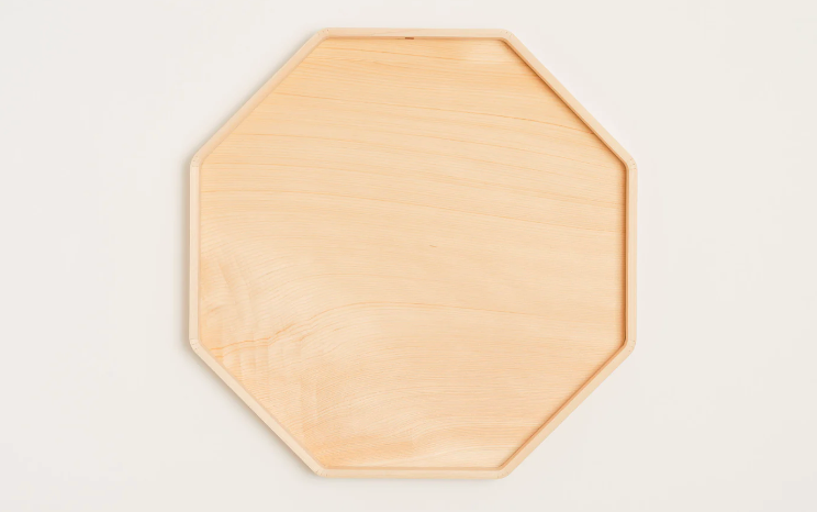 Hinoki Octagonal Tray
