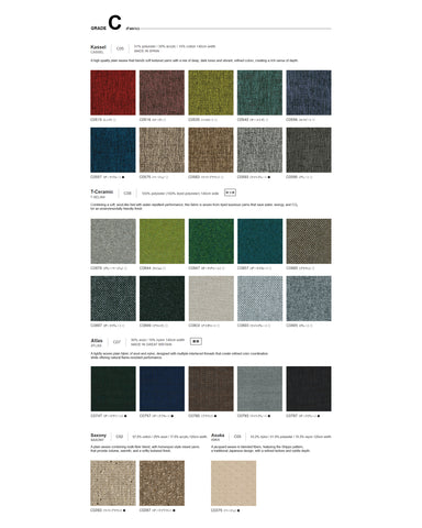 Spoke Chair - Grade C - Fabric