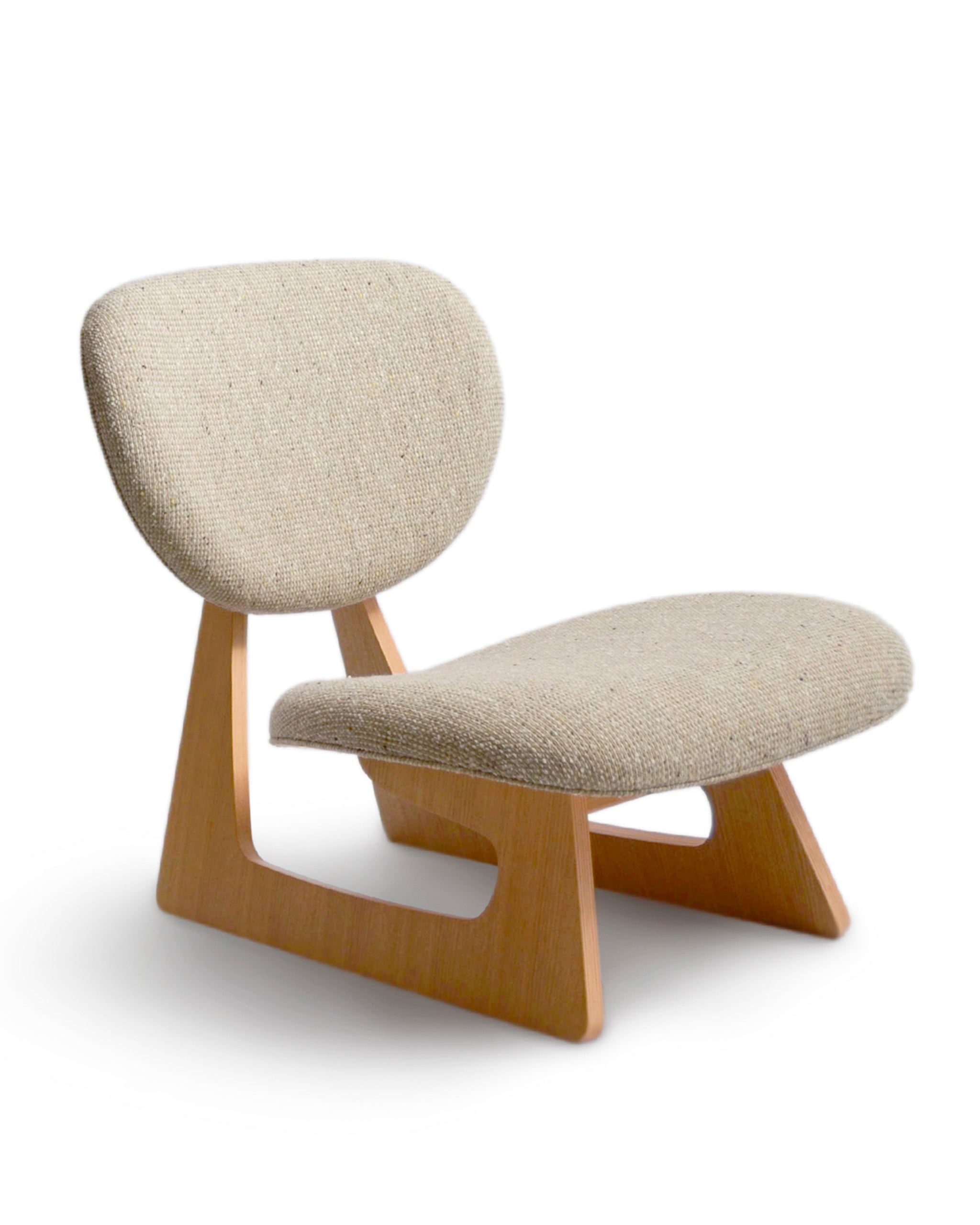 Teiza Isu Chair by Tendo Mokko on a white background