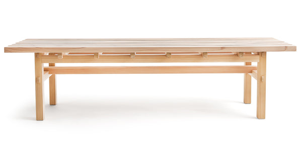 Cedar Slat Bench