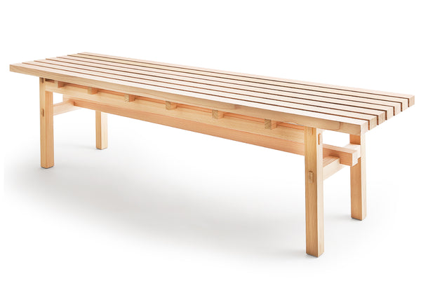 Cedar Slat Bench