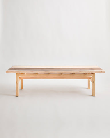 Cedar Slat Bench
