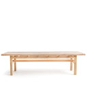  Cedar Wood Bench by Time and Style on a white background