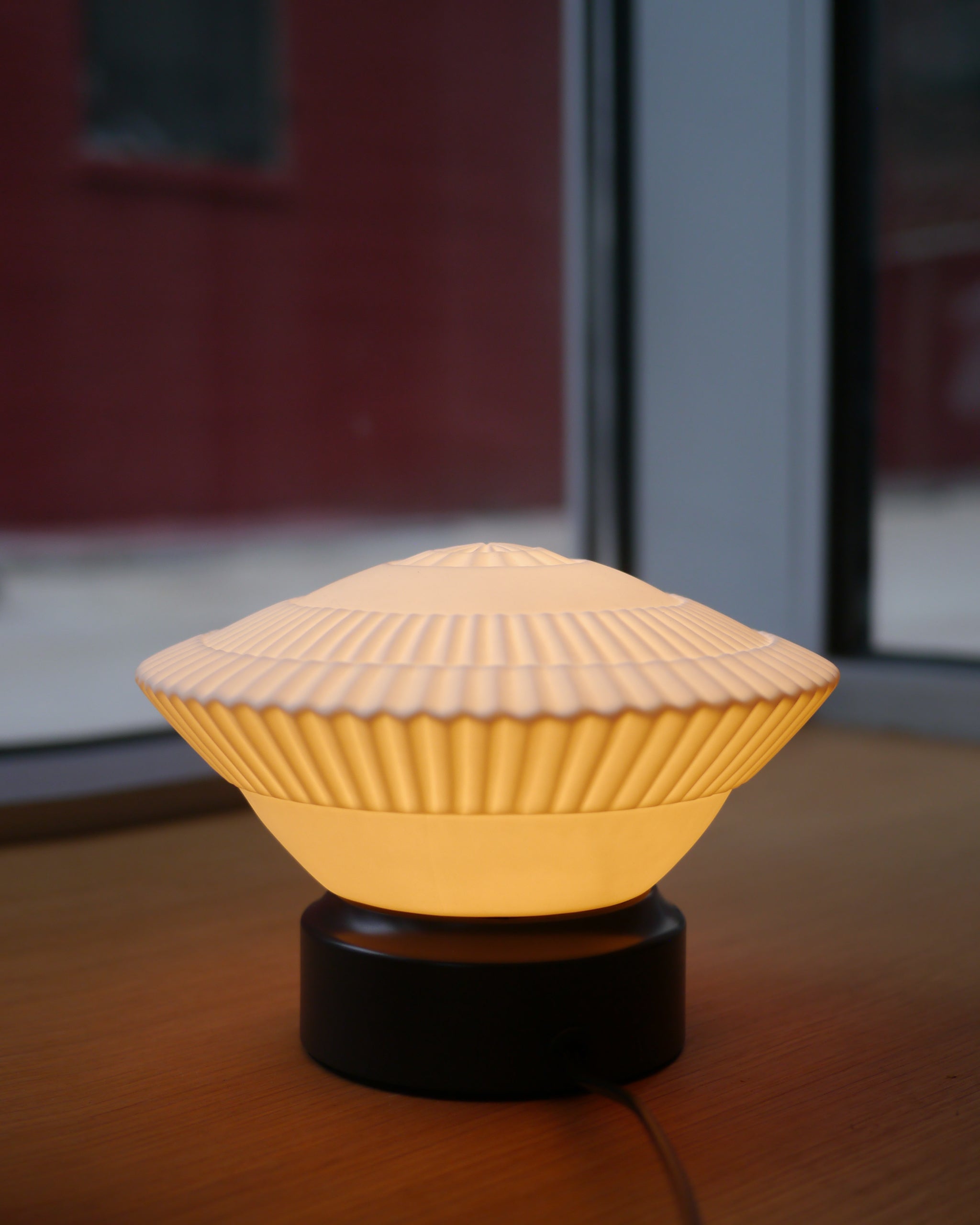 Abacus Porcelain Table Lamp