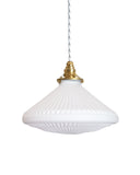 Porcelain Pendant - Accordion M