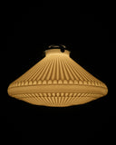 Porcelain Pendant - Accordion M