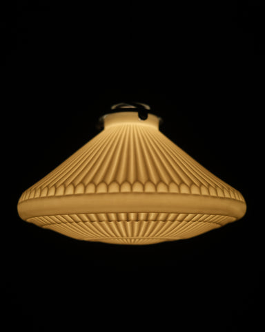 Porcelain Pendant - Accordion M