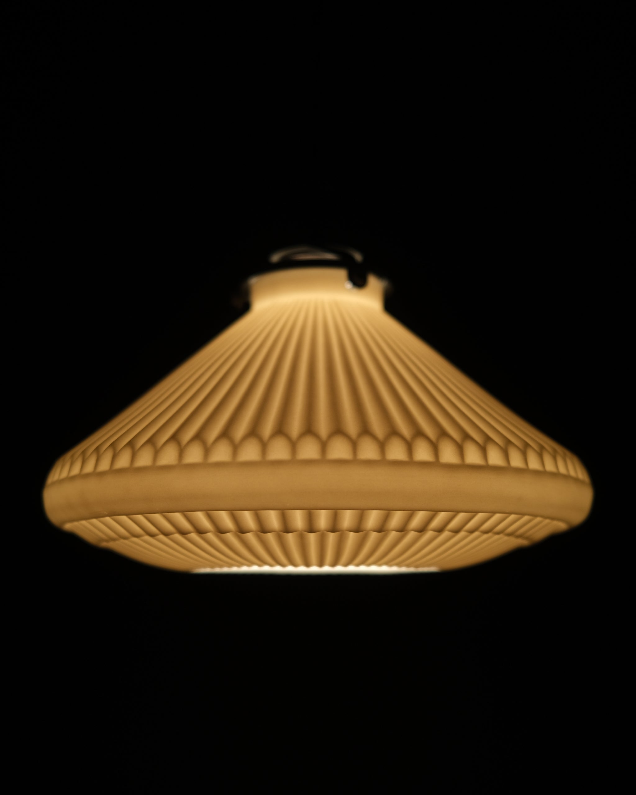 Porcelain Pendant - Accordion M