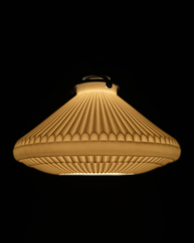 Porcelain Pendant - Accordion M