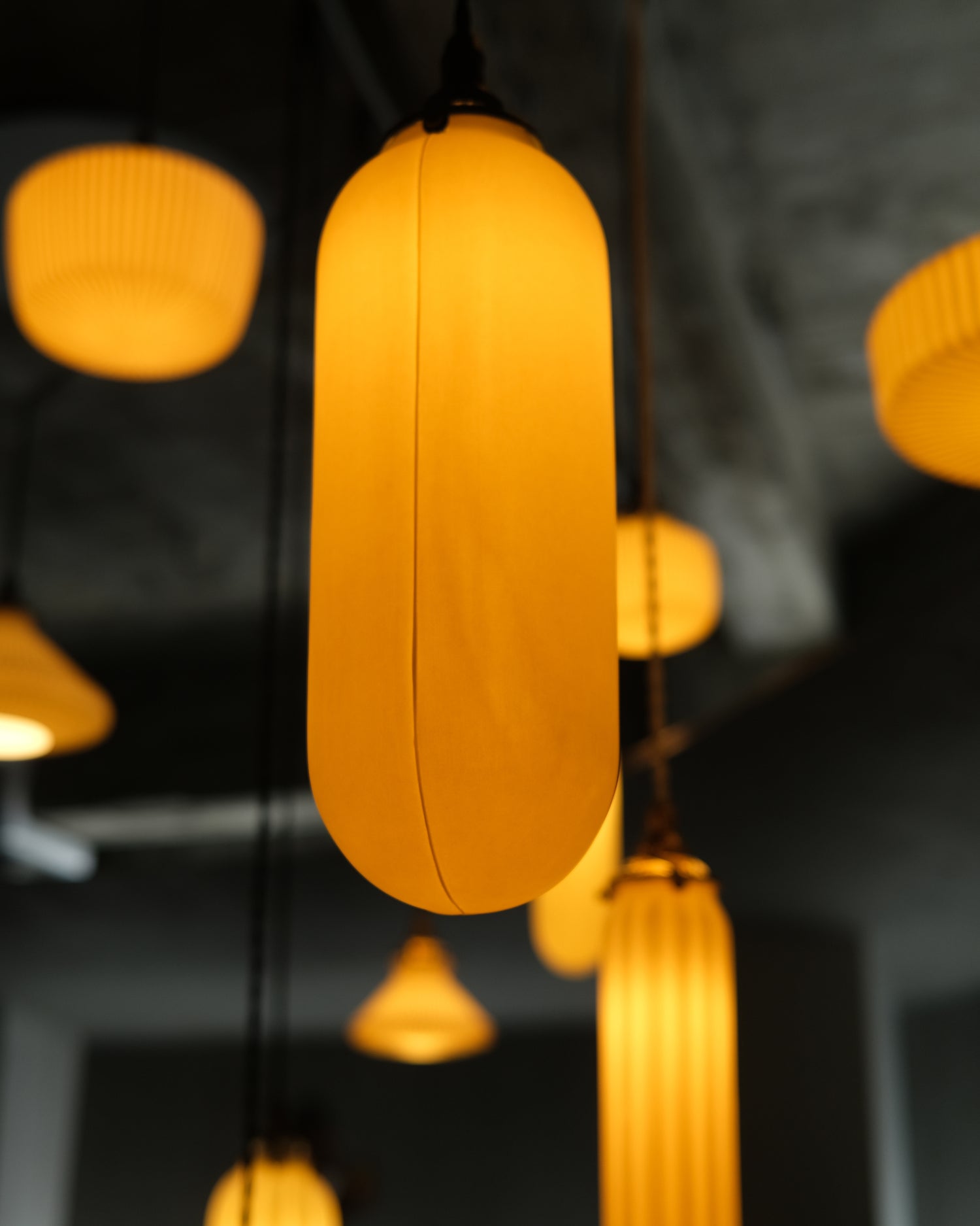 Porcelain Pendant - Fine Line Slim